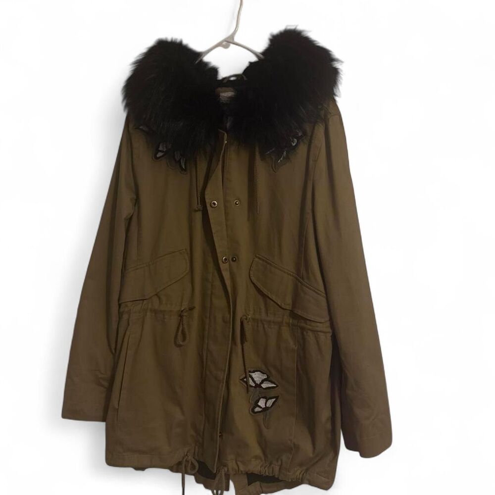 Loft Women's Khaki/Green Coat